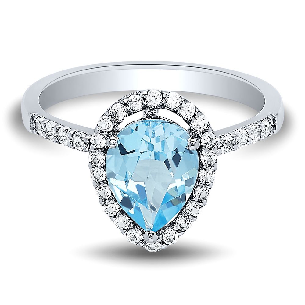 Helzberg white sale sapphire ring