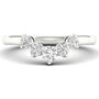 Lab Grown Diamond Contour Band in 14K White Gold &#40;1/2 ct. tw.&#41; 