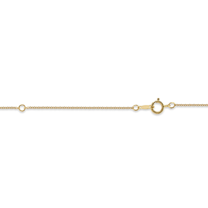 Lab Grown Diamond Drop Pendant in 14K Yellow Gold &#40;3/8 ct. tw.&#41;