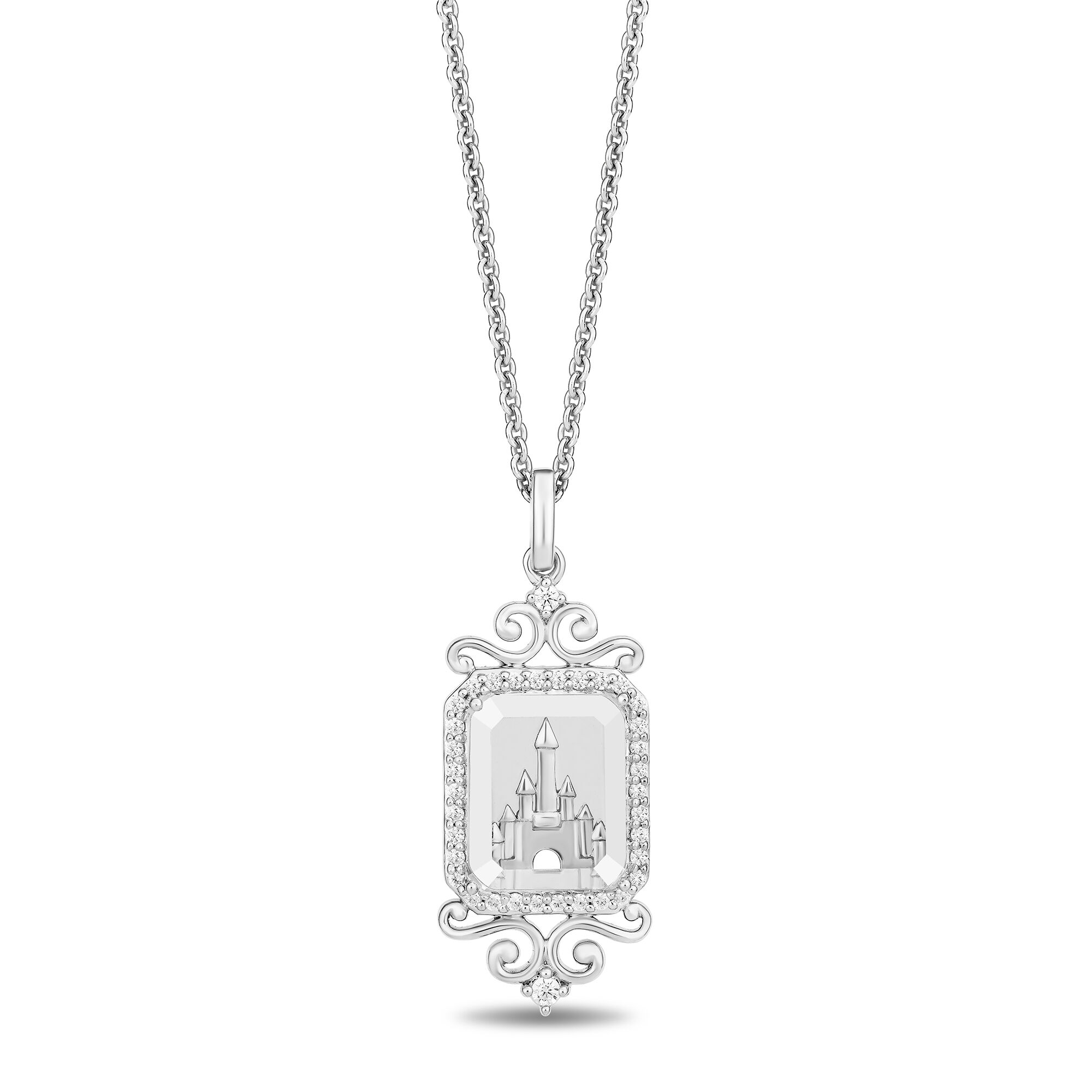 Magic kingdom sale castle necklace