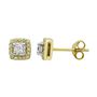 1/4 ct. tw. Diamond Illusion Stud Earrings in 10K Yellow Gold