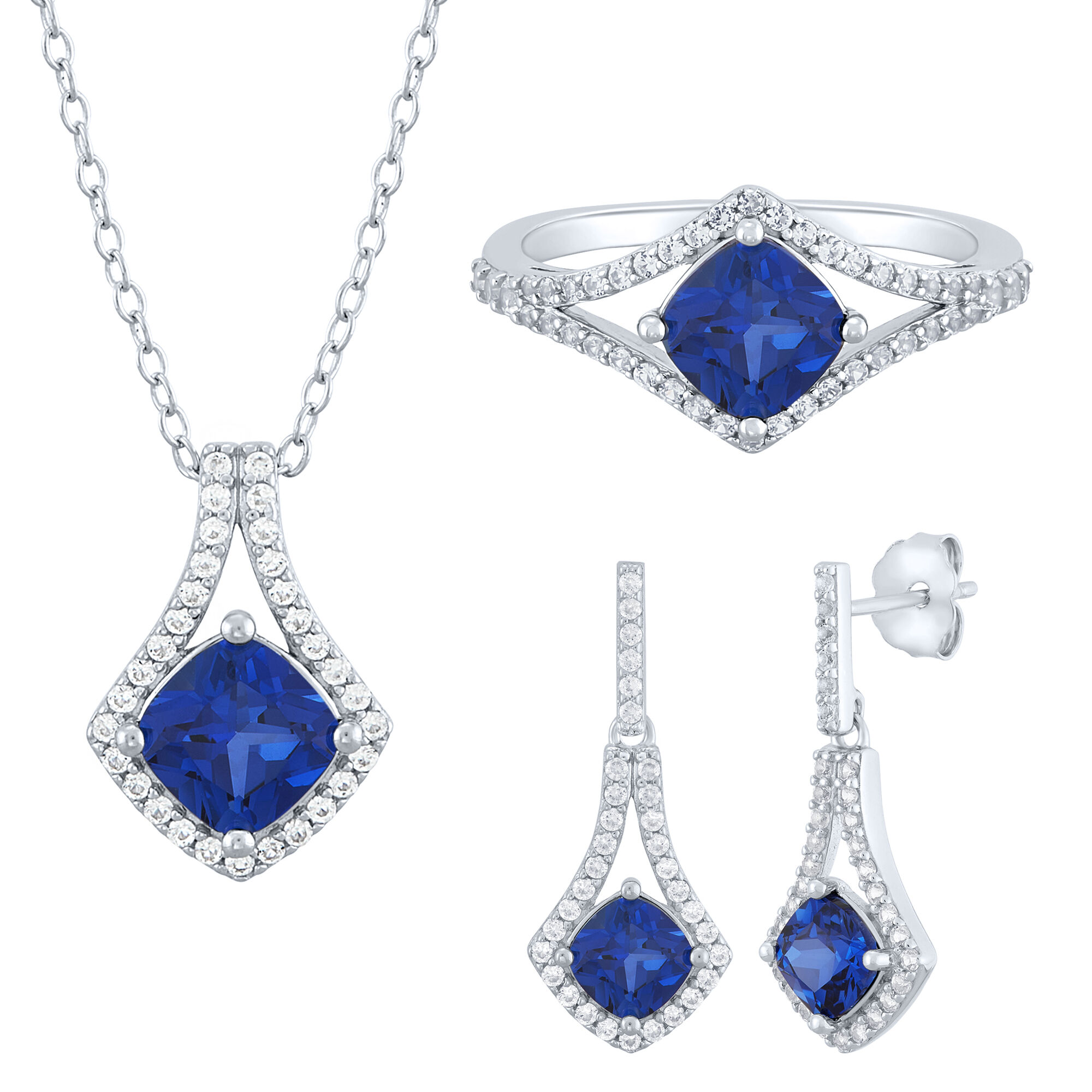 Blue sapphire sale set