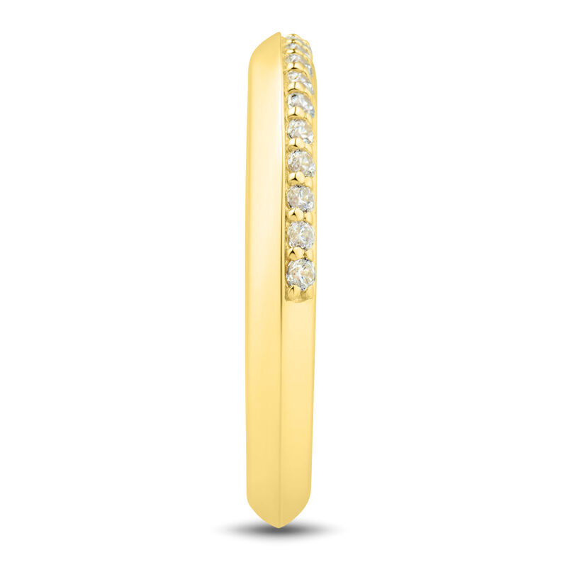 Lab Grown Diamond Band in Vermeil &#40;1/5 ct. tw.&#41;