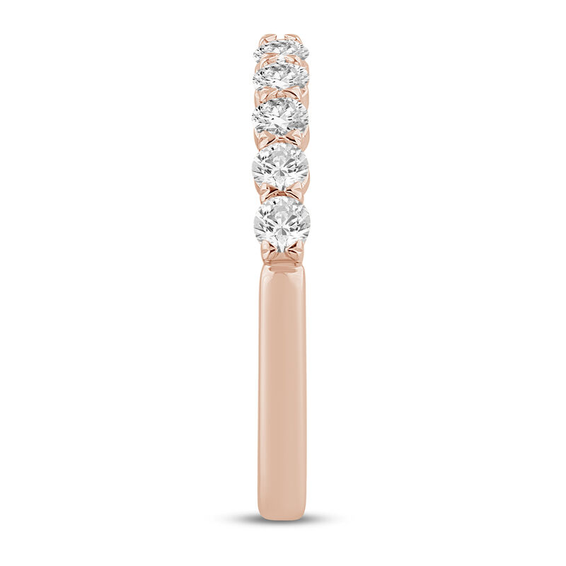 Lab Grown Round Diamond Open Band in 14K Rose Gold &#40;1/2 ct. tw.&#41;