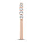 Lab Grown Round Diamond Open Band in 14K Rose Gold &#40;1/2 ct. tw.&#41;