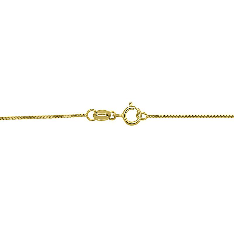 Box Chain in 14K Yellow Gold, 18&quot;