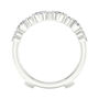 Round and Marquise Contour Ring Insert in 14K White Gold &#40;1/2 ct. tw.&#41;