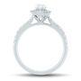 Lab Grown Diamond Marquise-Cut Engagement Ring in 14K White Gold &#40;1 3/4 ct. tw.&#41;