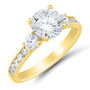 Lab Grown Diamond Bridal Set in 14K Yellow Gold &#40;2 ct. tw.&#41;