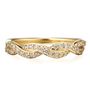 1/3 ct. tw. Diamond Twist Band in 10K Yellow Gold