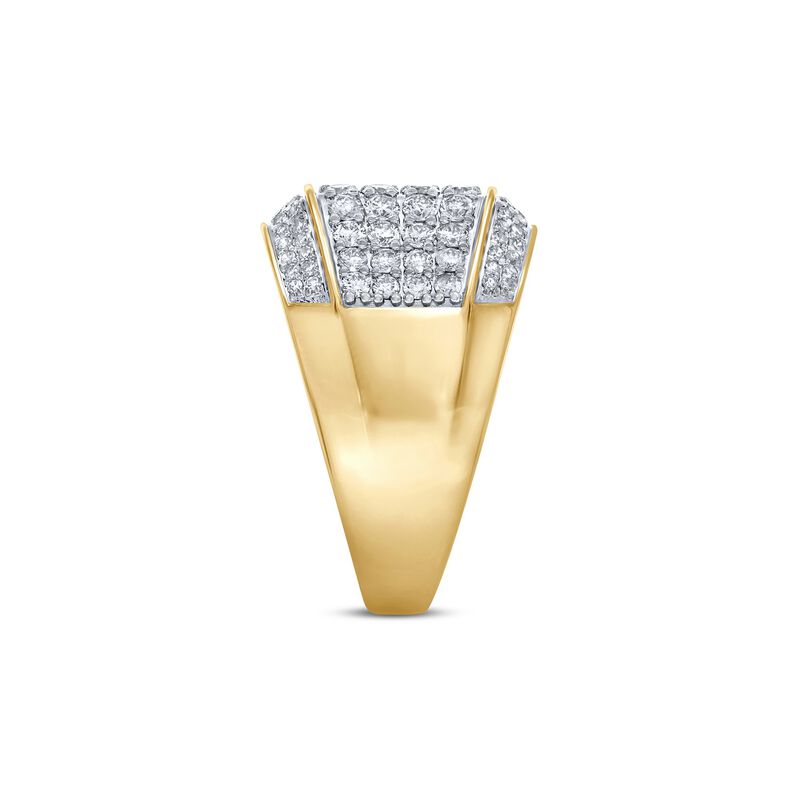Men’s Diamond Ring in 10K Yellow Gold