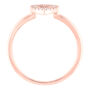 Marquise-Shaped Ring with Diamonds in 10K Rose Gold &#40;1/10 ct. tw.&#41;