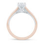 Fallon Oval-Shaped Diamond Engagement Ring in 14K Rose &amp; Yellow Gold &#40;1 1/5 ct. tw.&#41;