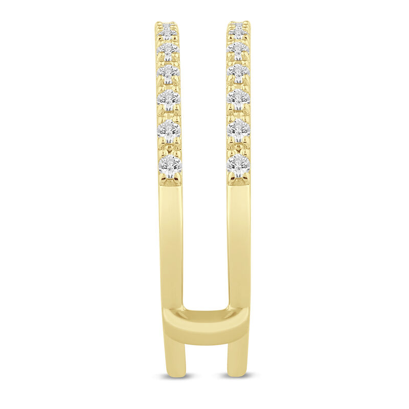 Lab Grown Diamond Straight Insert in 14K Yellow Gold &#40;1/3 ct. tw.&#41;