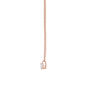 Round Lab Grown Diamond Solitaire Pendant in 10K Rose Gold &#40;3/8 ct. tw.&#41;