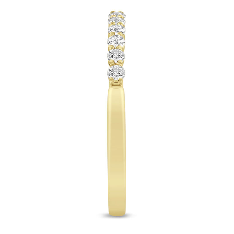 Round Diamond Open Band in 14K Yellow Gold &#40;1/4 ct. tw.&#41;