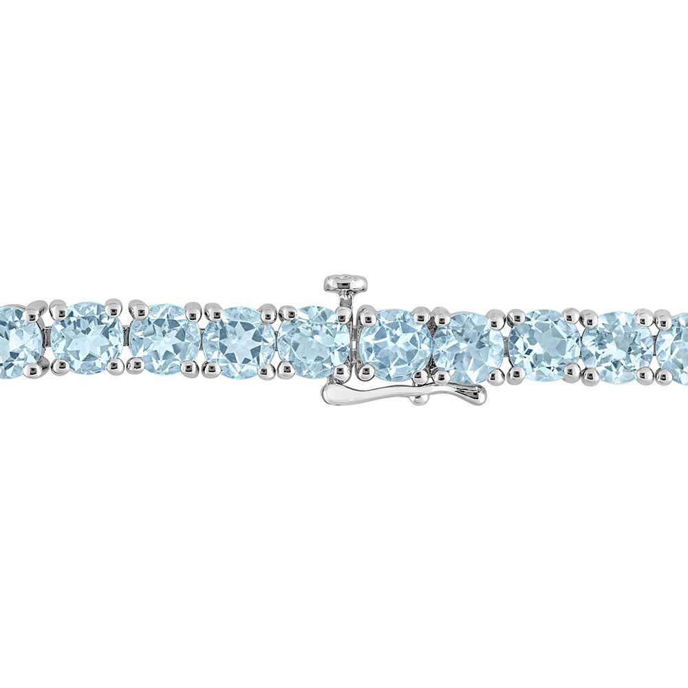 Sky Blue Topaz Bracelet, Birthday Gift, Mens Birthstone, Men Gift, Men  Bracelet, Gemstone bracelet, Minimalist Bracelet, Beaded Bracelet