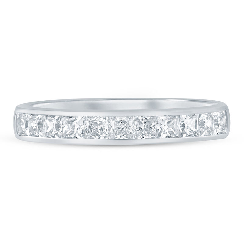 Princess-Cut Diamond Channel-Set Band in 14K White Gold &#40;1 ct. tw.&#41;