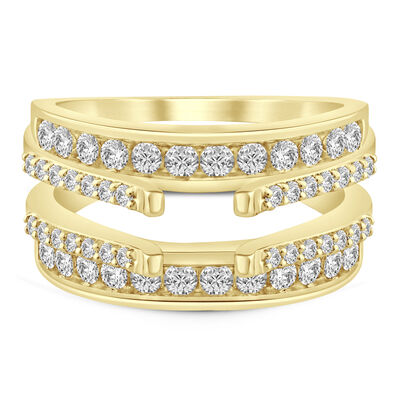 Lab Grown Diamond Ring Enhancer in 14K Gold (1 ct. tw.)