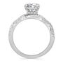 Lab Grown Diamond Princess-Cut Engagement Ring in 10K White Gold &#40;1 ct. tw.&#41;