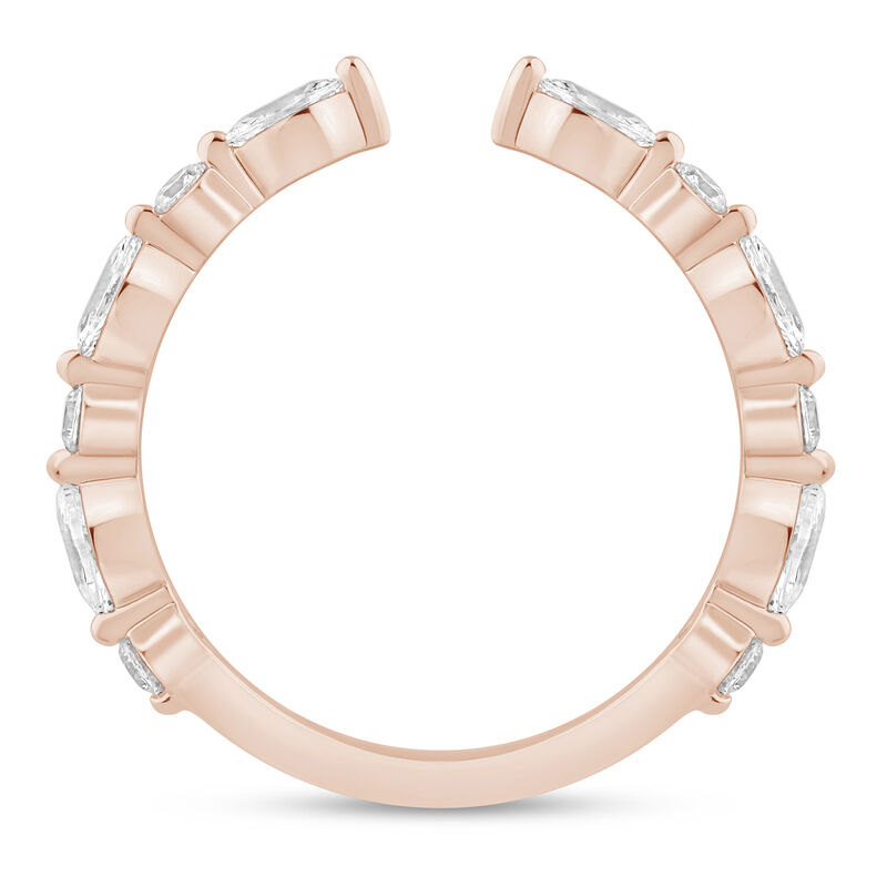 Lab Grown Diamond Open Band in 14K Rose Gold &#40;1/2 ct. tw.&#41;