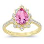 Pru Pink Tourmaline and Diamond Ring in 14K Yellow Gold &#40;5/8 ct. tw.&#41;