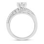 1/3 ct. tw. Round-Cut Diamond Semi-Mount Engagement Ring in 14k White Gold &#40;Setting Only&#41;