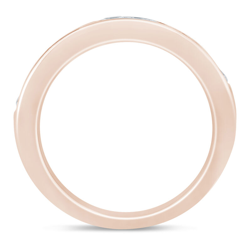 Princess-Cut Diamond Channel-Set Band in 14K Rose Gold &#40;1 ct. tw.&#41;