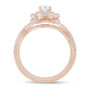 Tilda Diamond Halo Engagement Ring in 14K Rose Gold &#40;1 ct. tw.&#41;