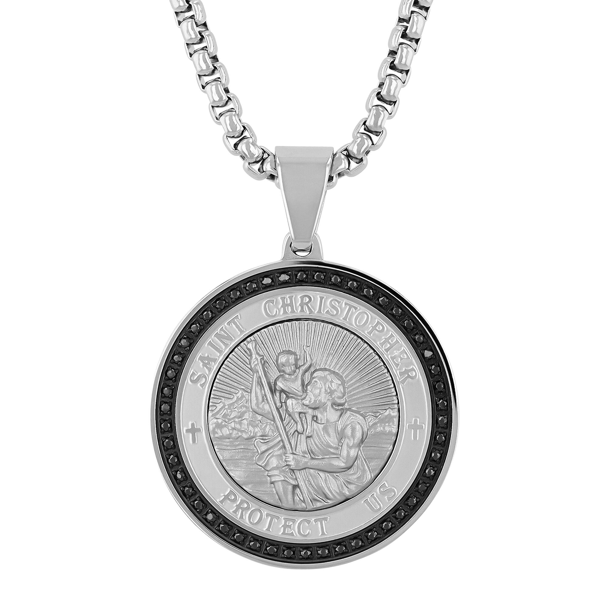 Saint Christopher Necklace | Saint Christopher Pendant for Men | Ericol  Jewelry