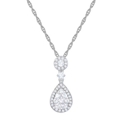 Sparkle Society Diamond Lock Necklace Charm