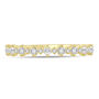 Lab Grown Diamond Prong Stack Band in 10K Yellow Gold &#40;1/4 ct. tw.&#41;