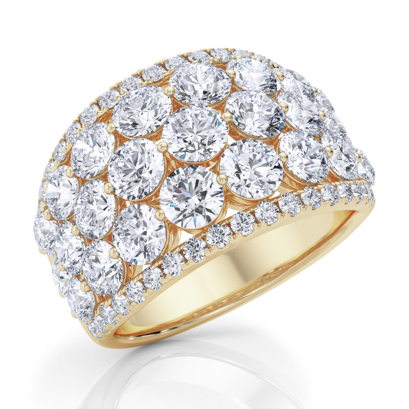 Lab Grown Diamond Anniversary Band in 14K Yellow Gold &#40;4 ct. tw.&#41;