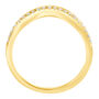 Diamond Contour Band in 10K Yellow Gold &#40;1/7 ct. tw.&#41;