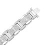 Men&#39;s Diamond Bracelet in Sterling Silver &#40;1 ct. tw.&#41;