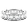 Lab Grown Emerald-Cut Diamond Eternity Band in Platinum &#40;7 ct. tw.&#41;