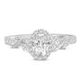 Diamond Oval-Shaped Halo Engagement Ring &#40;1 ct. tw.&#41;