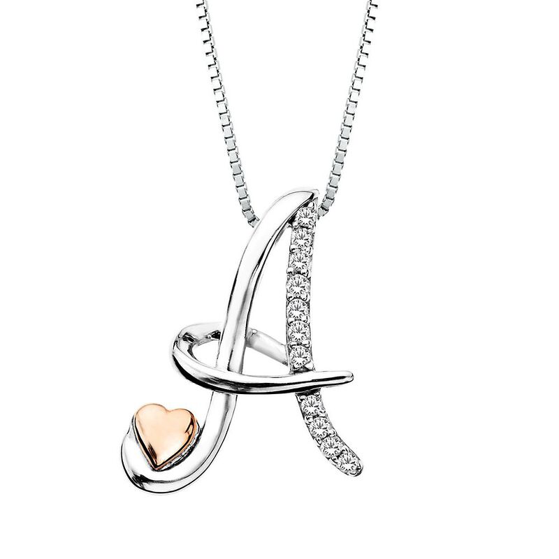 One Direction Signature Heart Necklace 