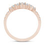 Lab Grown Diamond Contour Band in 14K Rose Gold &#40;1/2 ct. tw.&#41;