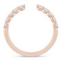 Lab Grown Round Diamond Open Band in 14K Rose Gold &#40;1/2 ct. tw.&#41;