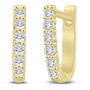 Diamond Huggie Earrings in 10K Gold &#40;1/4 ct. tw.&#41;