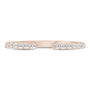 Round Diamond Open Band in 14K Rose Gold &#40;1/4 ct. tw.&#41;