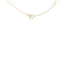 Diamond Bezel Dangle Necklace in 10K Yellow Gold &#40;1/4 ct. tw.&#41;