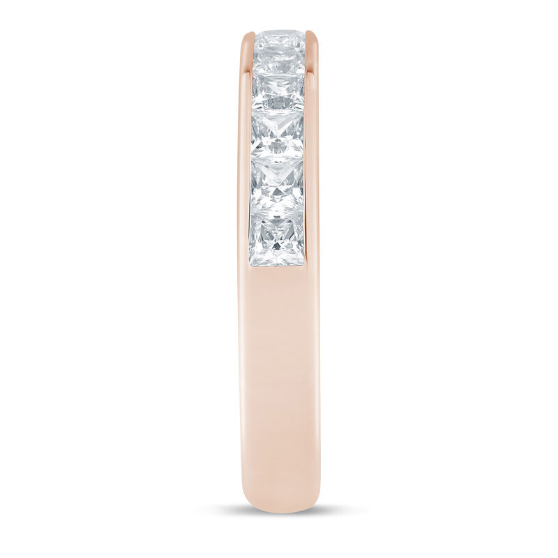 Princess-Cut Diamond Channel-Set Band in 14K Rose Gold &#40;1 ct. tw.&#41;