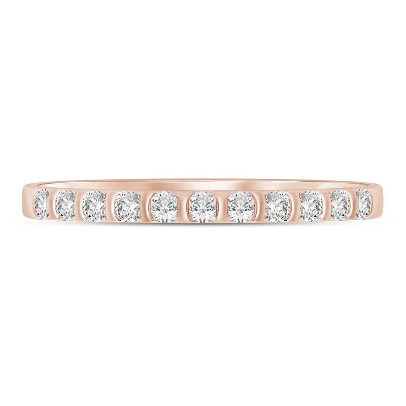 Diamond Band in 10K Gold &#40;1/7 ct. tw.&#41;