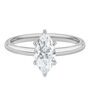 Diamond Marquise Solitaire Engagement Ring in 14K White Gold &#40;1 ct.&#41;