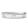 Lab Grown Diamond Anniversary Band in 14K White Gold &#40;3/4 ct. tw.&#41;