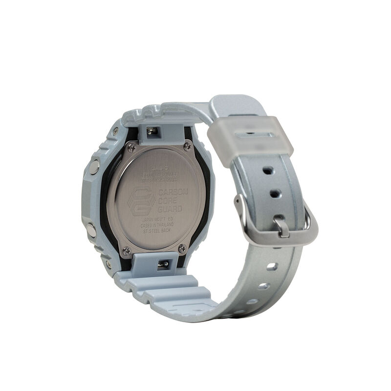 Forgotten Future Men&#39;s 2100-Series Analog-Digital Watch in Metallic Silver, 48MM