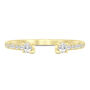 Lab Grown Diamond Round Open Band in 14K Gold &#40;1/4 ct. tw.&#41;