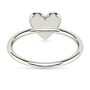 Diamond Heart Ring in 14K White Gold &#40;1/8 ct tw.&#41;